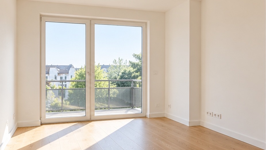 The same room at move-in on 2 Oct 2024 and at move-out on 30 Sep 2026